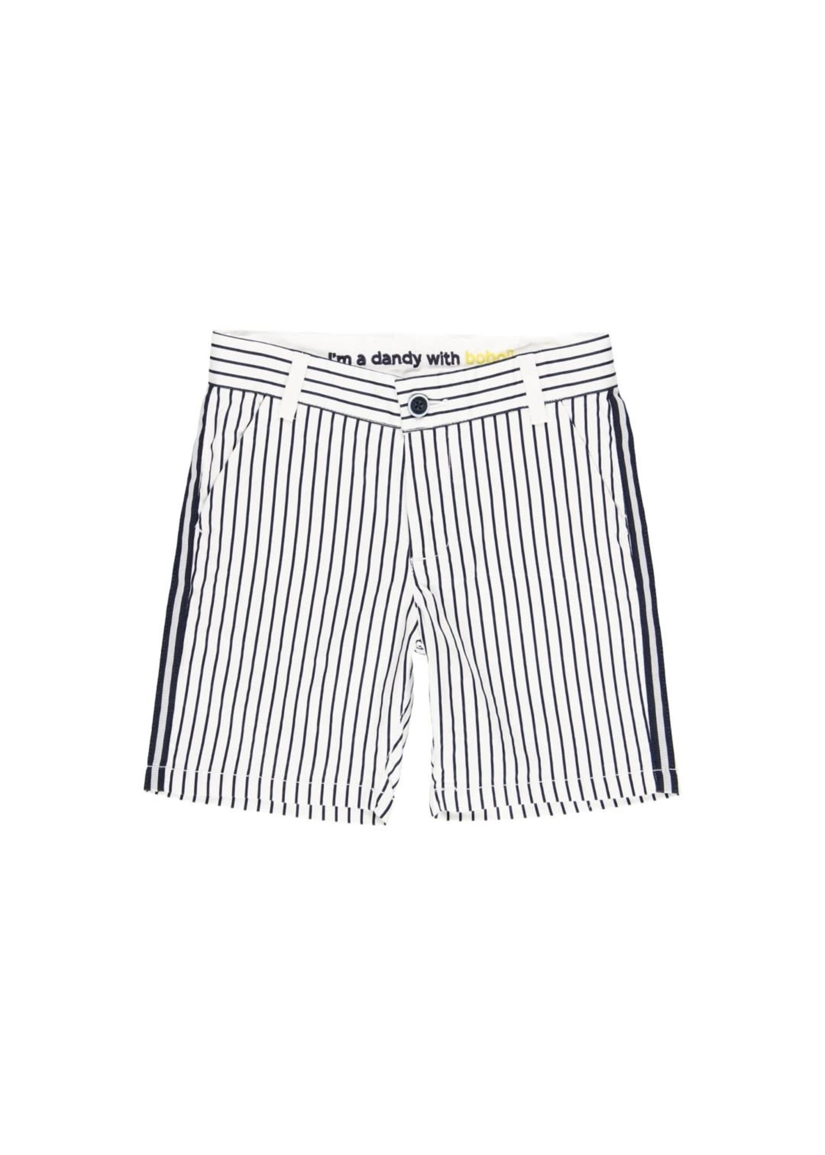 Boboli Satin bermuda shorts striped for boy stripes 732293