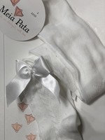 Meia Pata Meia Pata Tights New Spike With Satin Bow 35 Ivory