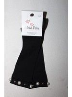 Meia Pata Meia Pata Kneesocks Stones 05 Black