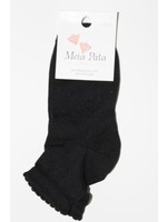 Meia Pata Meia Pata Peaked Short Socks 05 Black