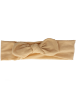 Your little miss Your little Miss Baby haarbandje met knoop gold