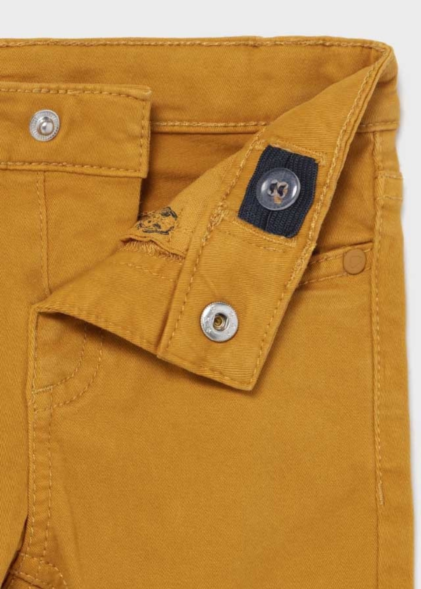 Mayoral Mayoral 5 pocket slim fit basic pant Ochre - 21 00563