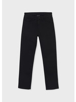 Mayoral Mayoral 5 pocket slim fit basic pant Black - 21 00582