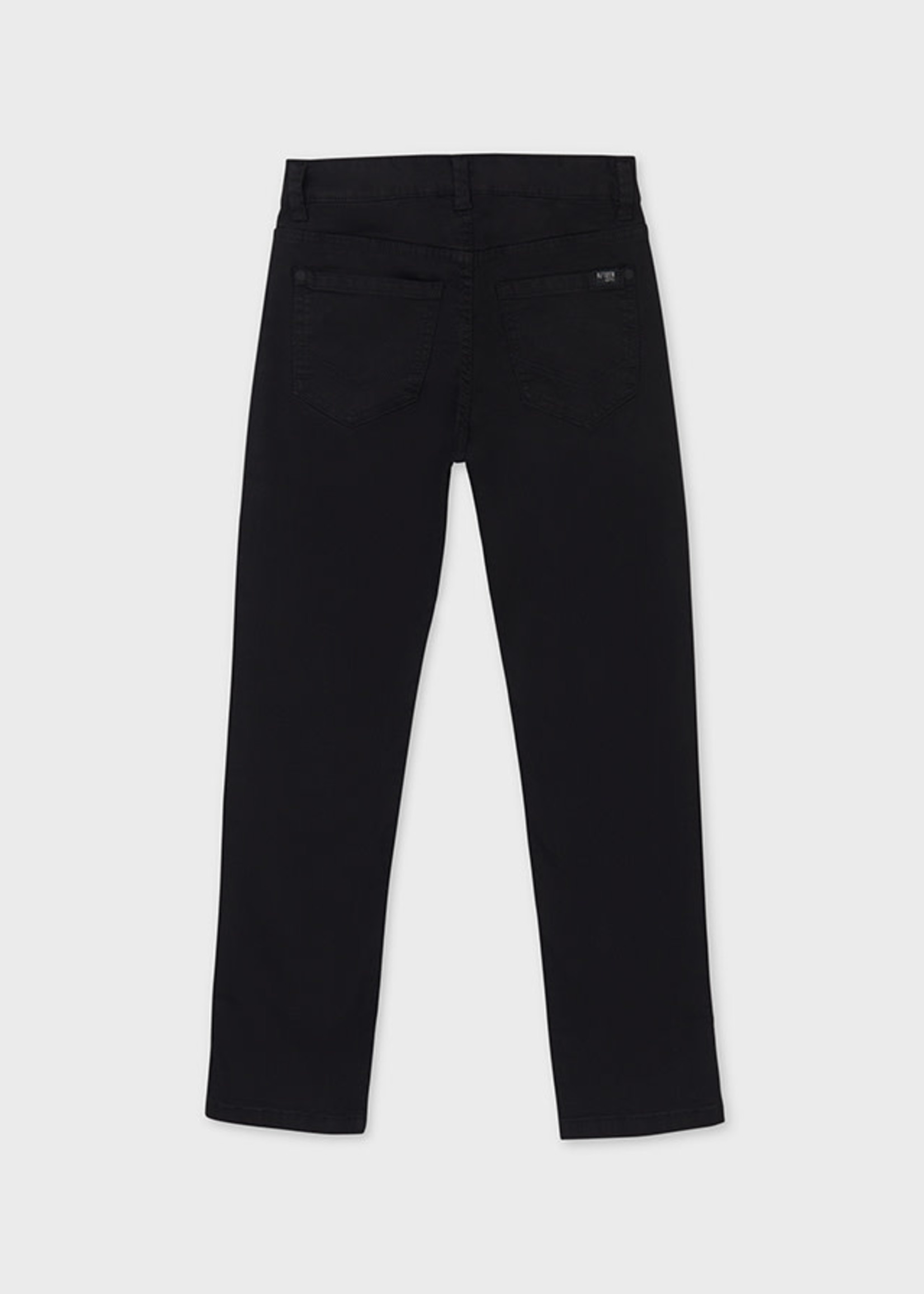 Mayoral Mayoral 5 pocket slim fit basic pant Black - 21 00582