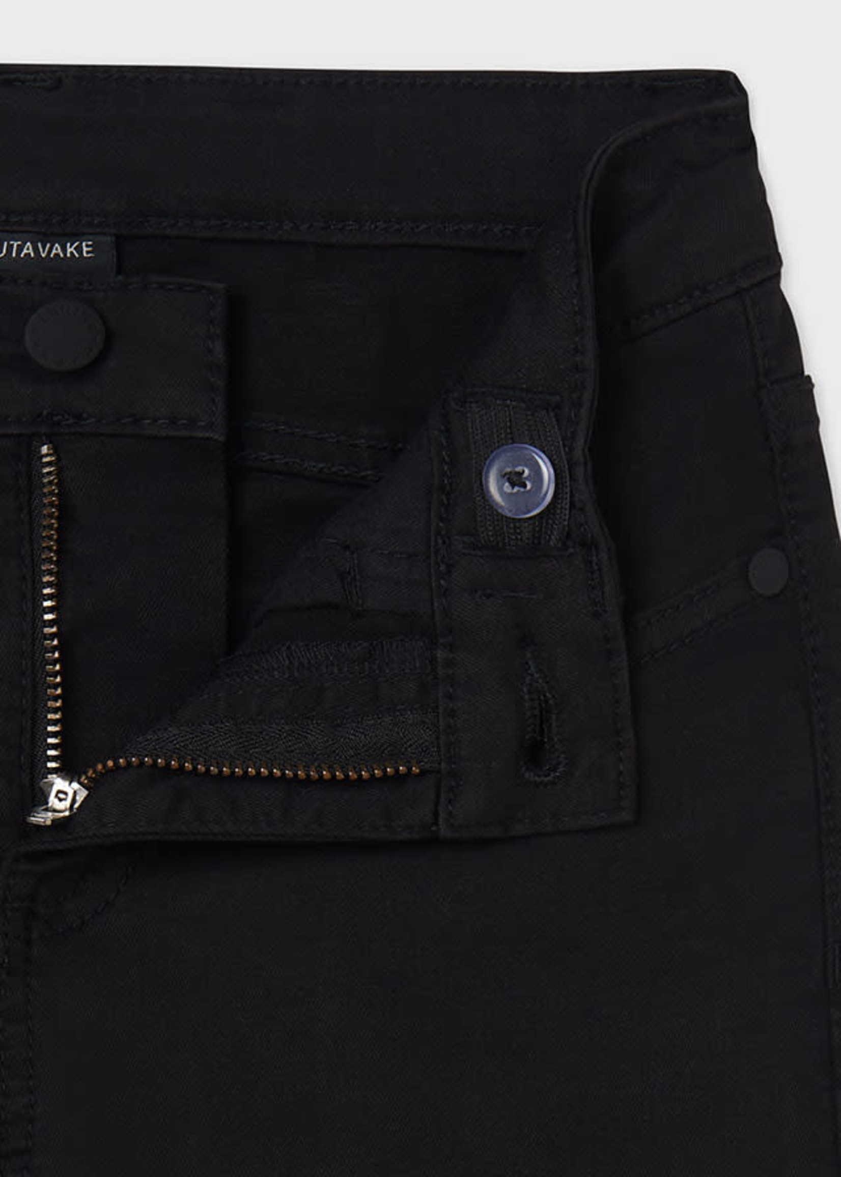 Mayoral Mayoral 5 pocket slim fit basic pant Black - 21 00582