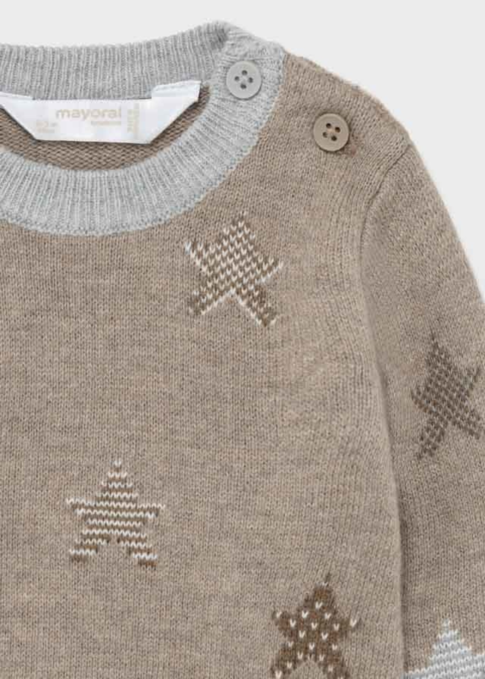 Mayoral Mayoral Jacquard sweater Bright Vis - 21 02371