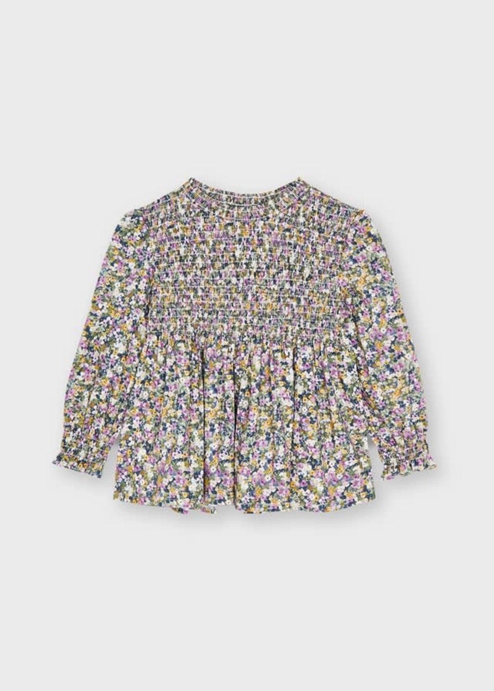 Mayoral Mayoral Honeycomb blouse Lilac - 21 04173