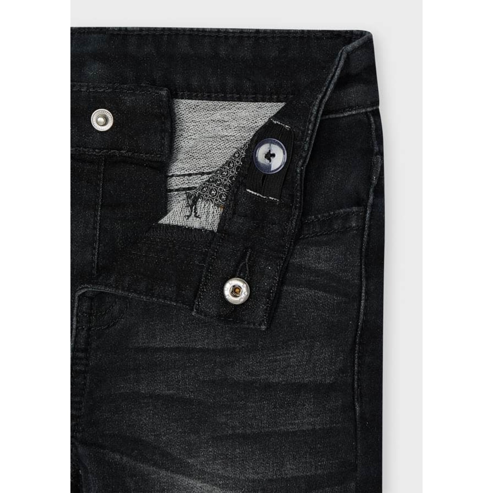 Mayoral Mayoral Soft denim jeans Black - 21 04556
