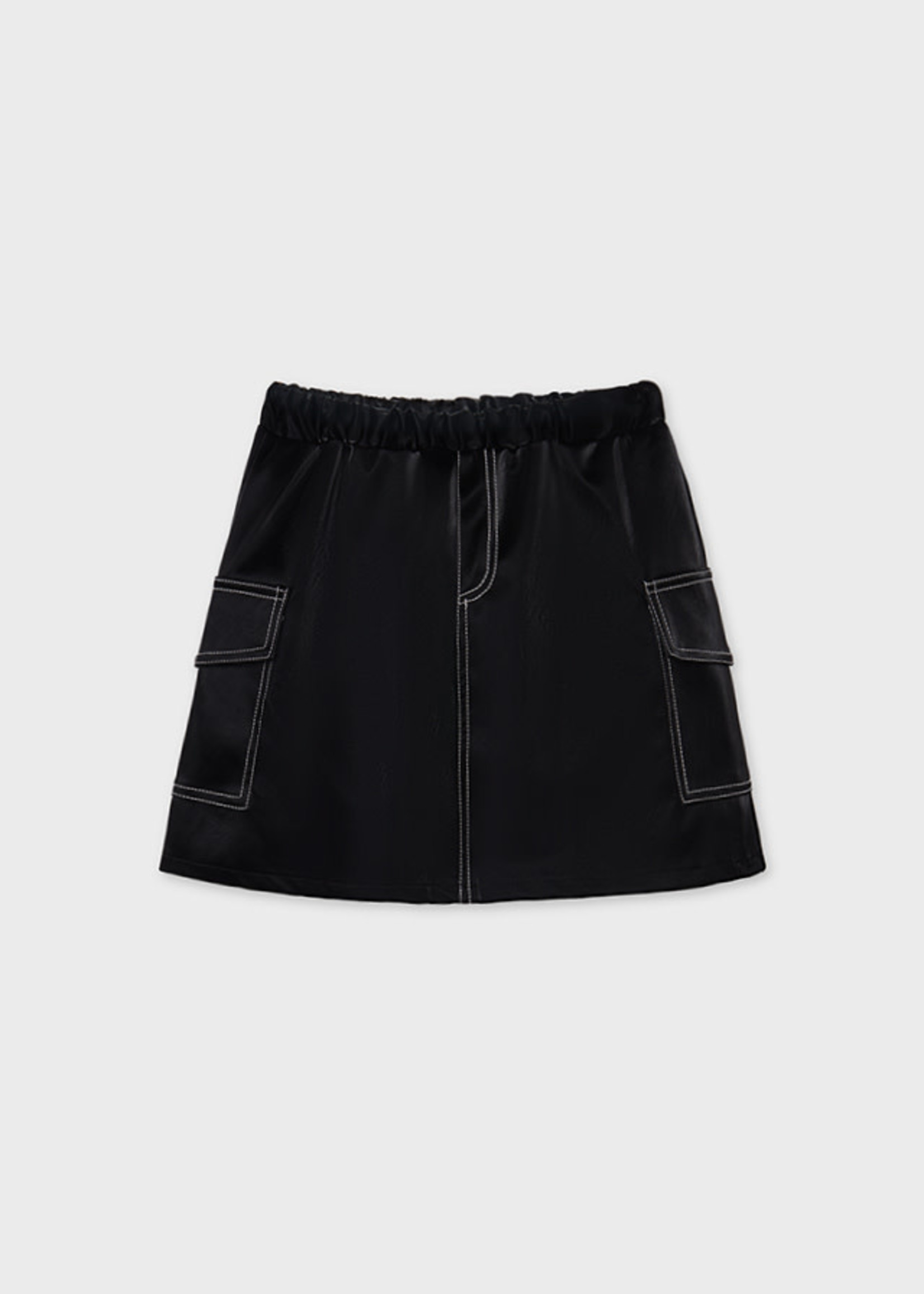 Mayoral Mayoral Faux leather skirt Black - 21 07903