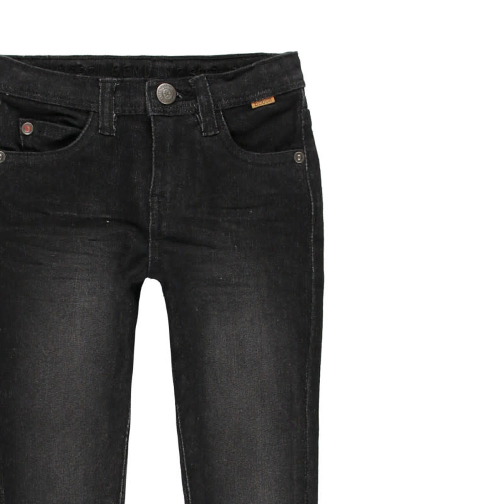 Boboli Boboli Denim stretch trousers for boy BLACK 590048
