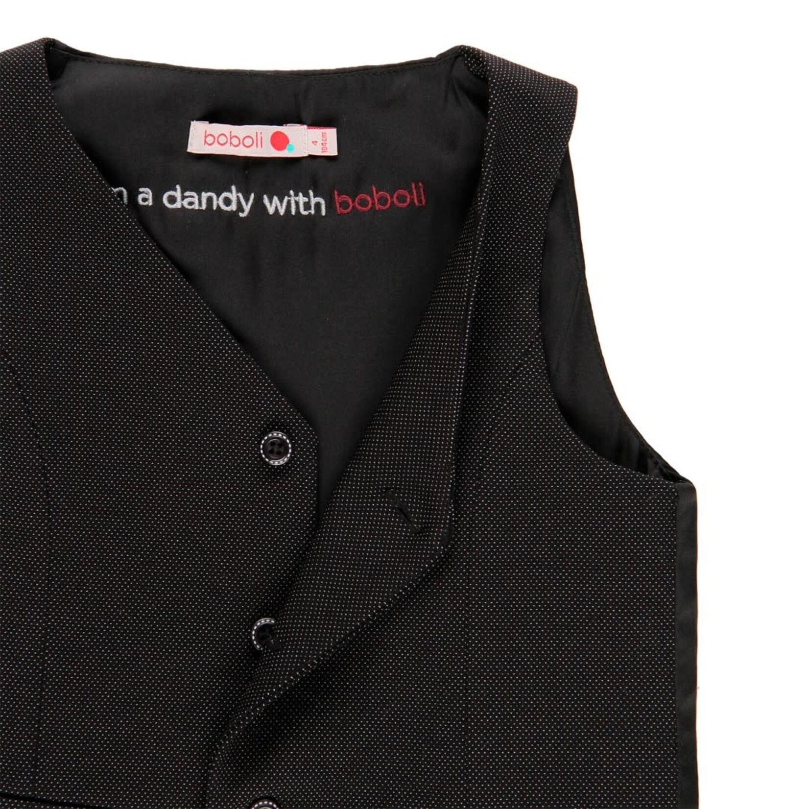 Boboli Boboli Vest fantasy for boy BLACK 731135