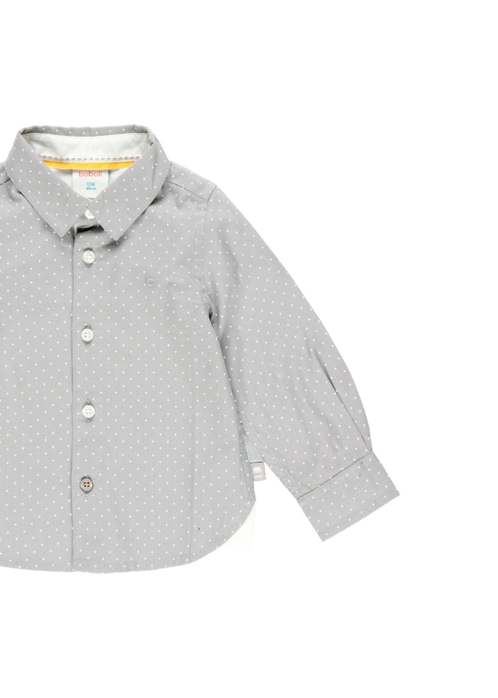 Boboli Poplin shirt polka dot for baby boy print 713090