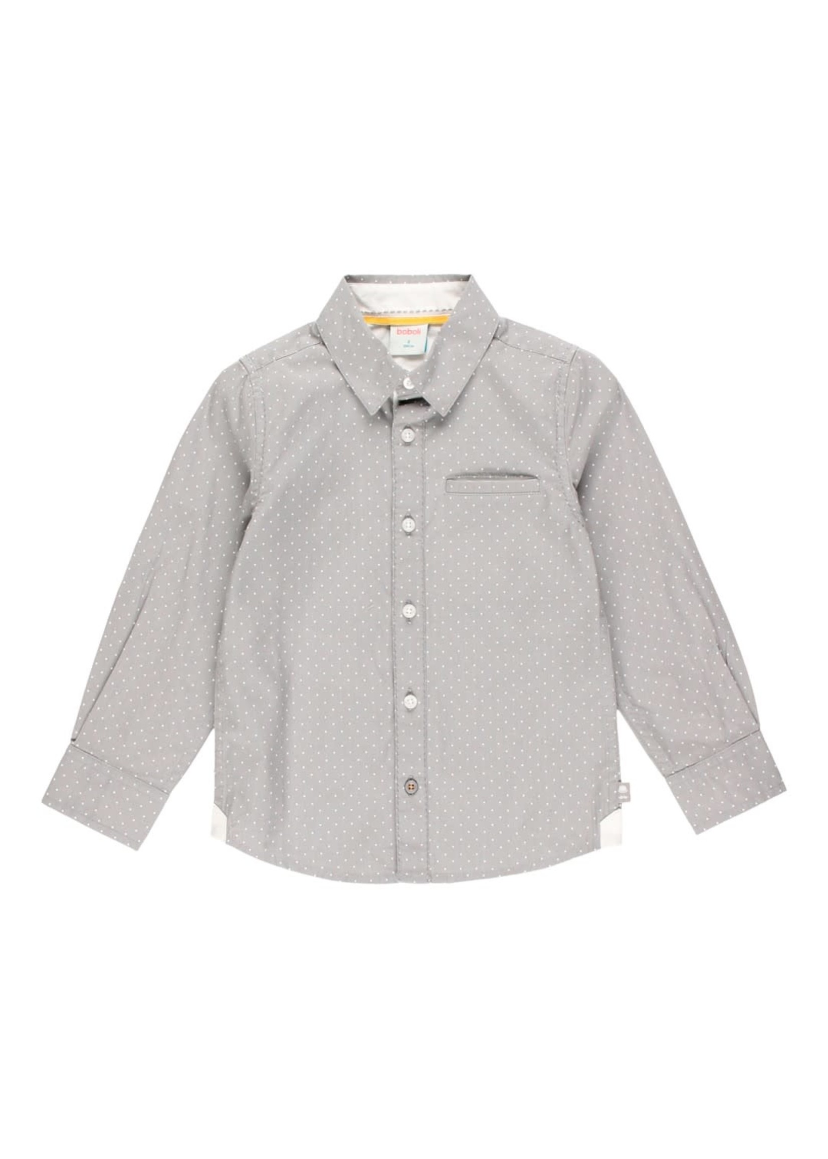 Boboli Poplin shirt polka dot for boy print 733171