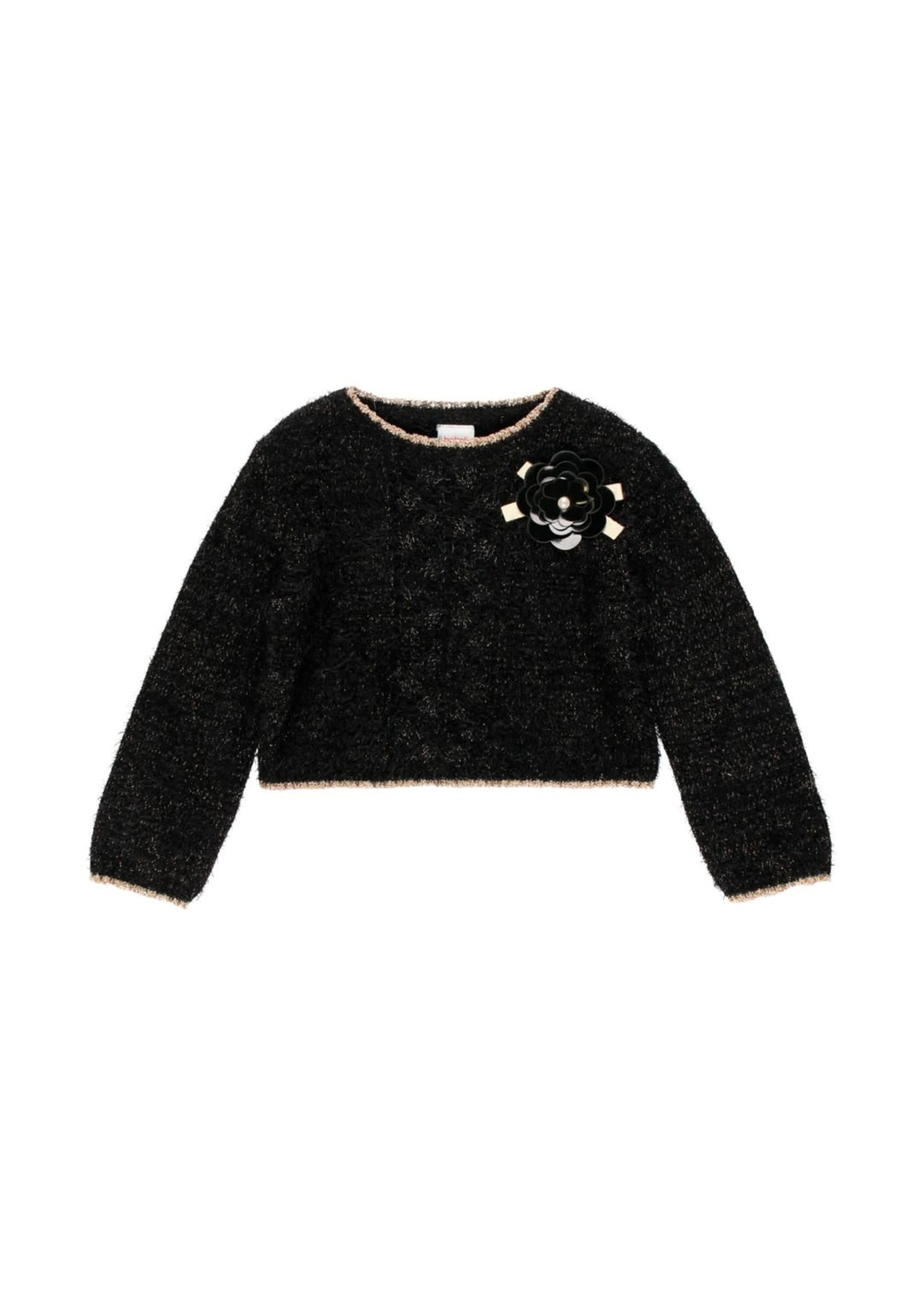 Boboli Knitwear pullover for girl BLACK 723035