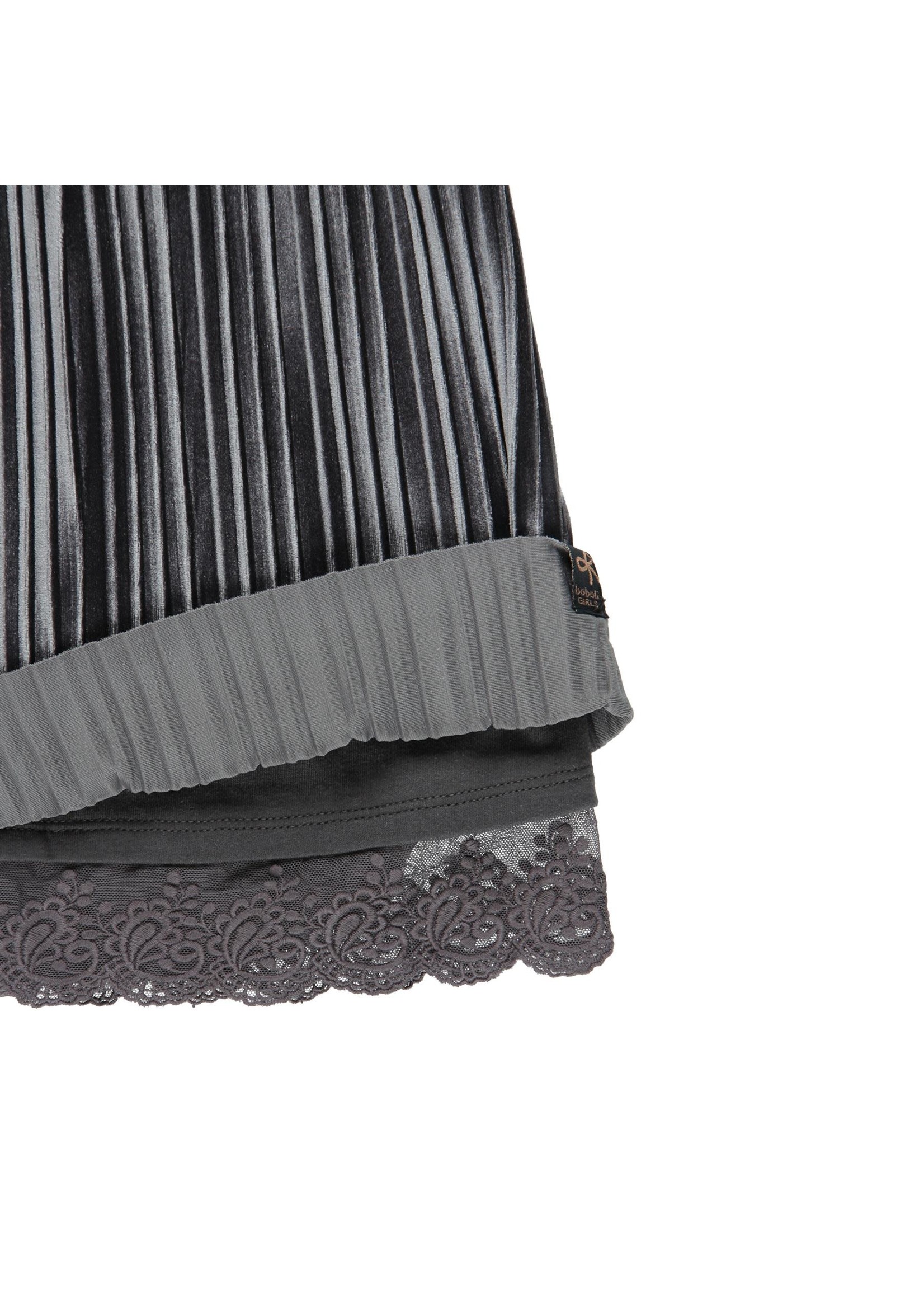 Boboli Skirt for girl anthracite 461045