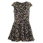 Kocca Kocca DRESS GOLD­BLACKNILVA F0012