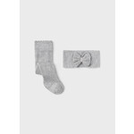 Mayoral Mayoral Tights with headband Heather gr - 21 09414