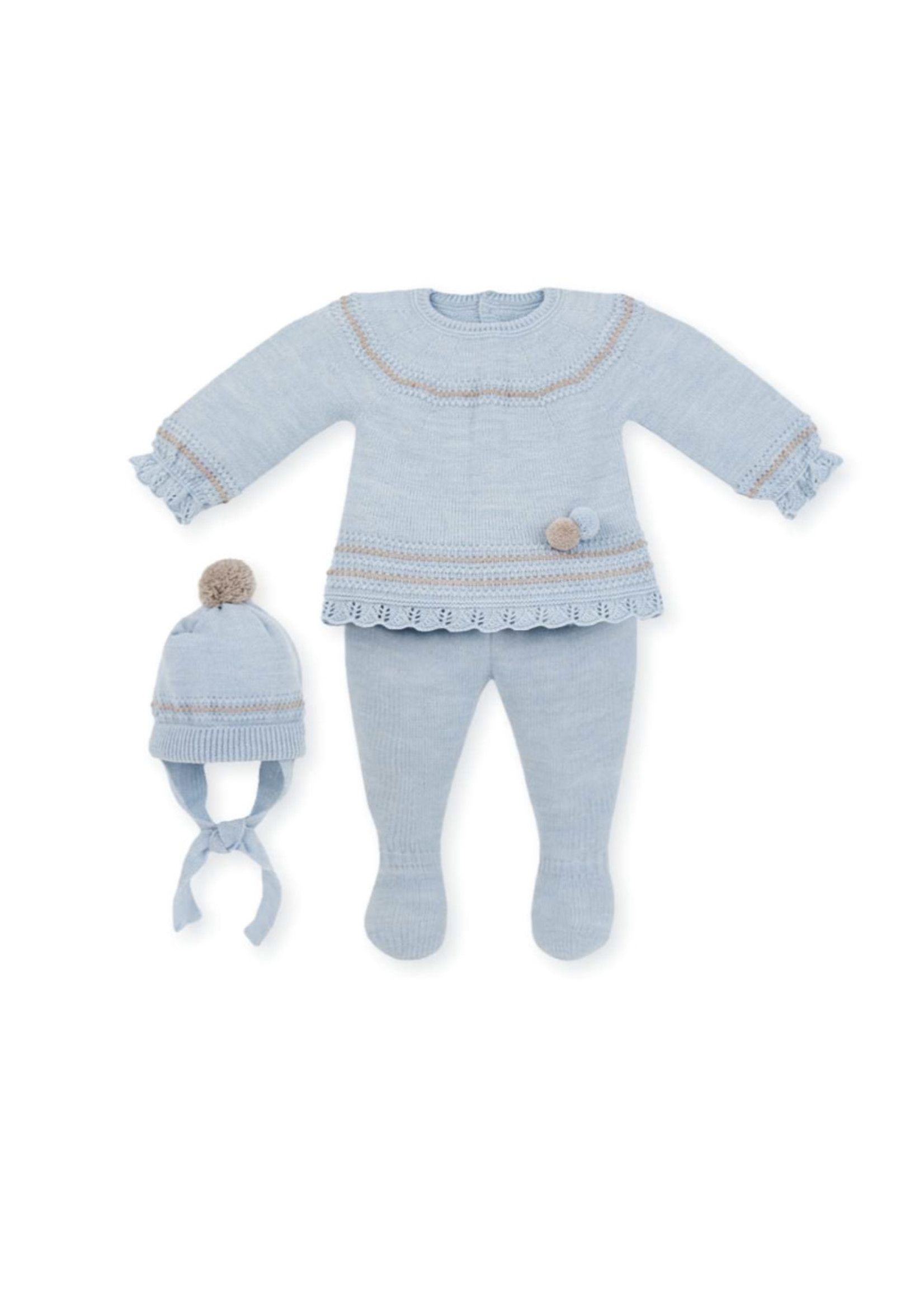 Mac Ilusion Mac Ilusion Traje 3P Canesú "A WORLD OF SOFTNESS" Nube