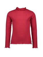 Le Chic Le Chic NOLA rib turtleneck top C108-5400 Simply Red