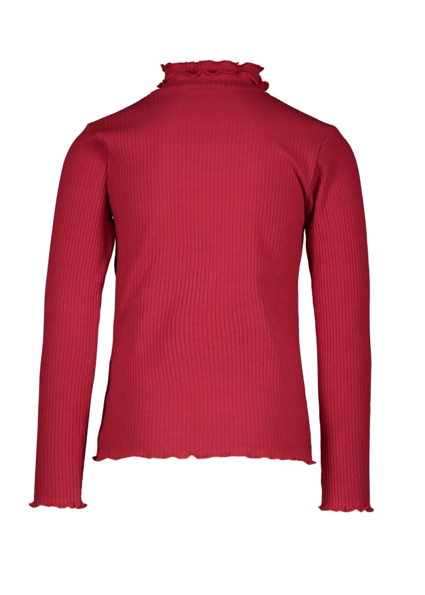 Le Chic Le Chic NOLA rib turtleneck top C108-5400 Simply Red