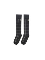 Le Chic Le Chic RILLI modern check knee socks C108-5922 Blue Navy