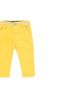 Boboli Microcorduroy trousers for baby boy ocher 713012