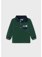 Mayoral Mayoral L/s Polo Pine - 21 02139