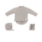 Mac Ilusion Mac Ilusion Traje 4P Corto "POMPOM & SQUARES" Nuez