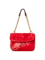 tas rood met ketting