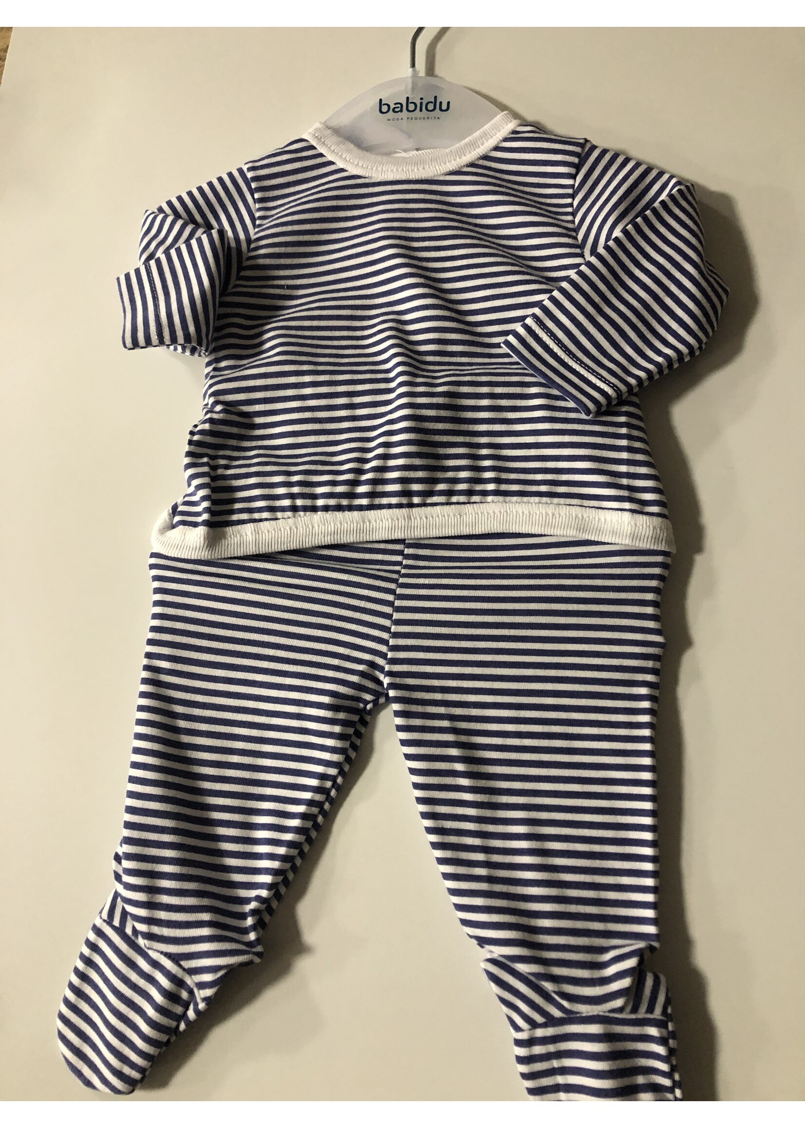 Babidu Babidu NEWBORN SET  With/Blue