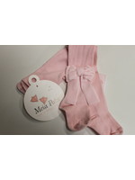 Meia Pata Meia Pata Tights Velvet Chanel Bow 15 Baby Pink