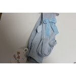 Meia Pata Meia Pata Tights Velvet Chanel Bow 11 Baby Blue