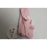 Meia Pata Meia Pata Tights With Satin Bow Side 15 Baby Pink
