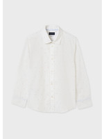 Mayoral Mayoral L/s shirt White - 21 07152