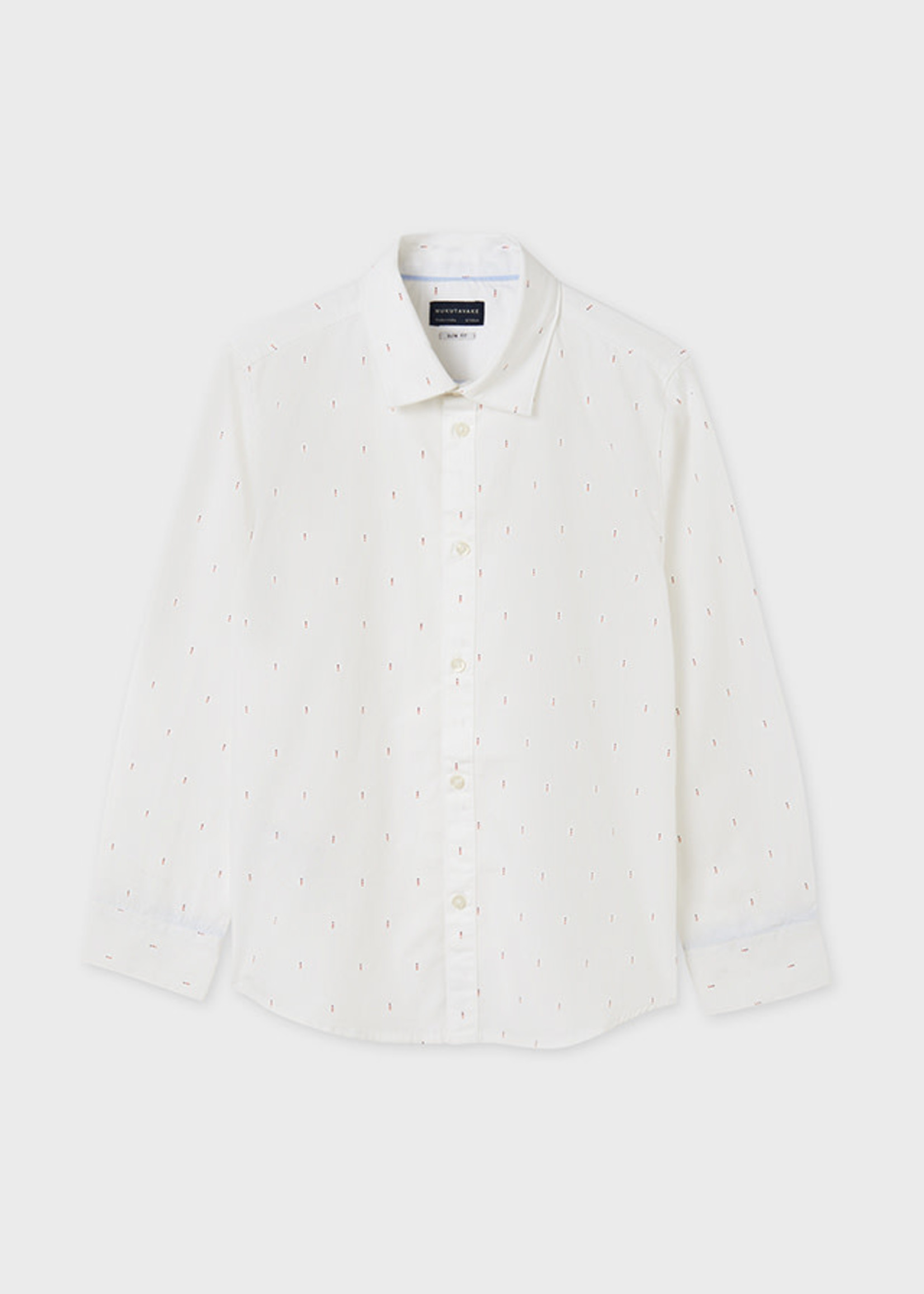 Mayoral Mayoral L/s shirt White - 21 07152