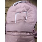 Uzturre Baby Meisjes roze voetenzak voor kinderwagen