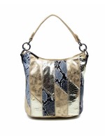 Tas  goud met tijgerpint