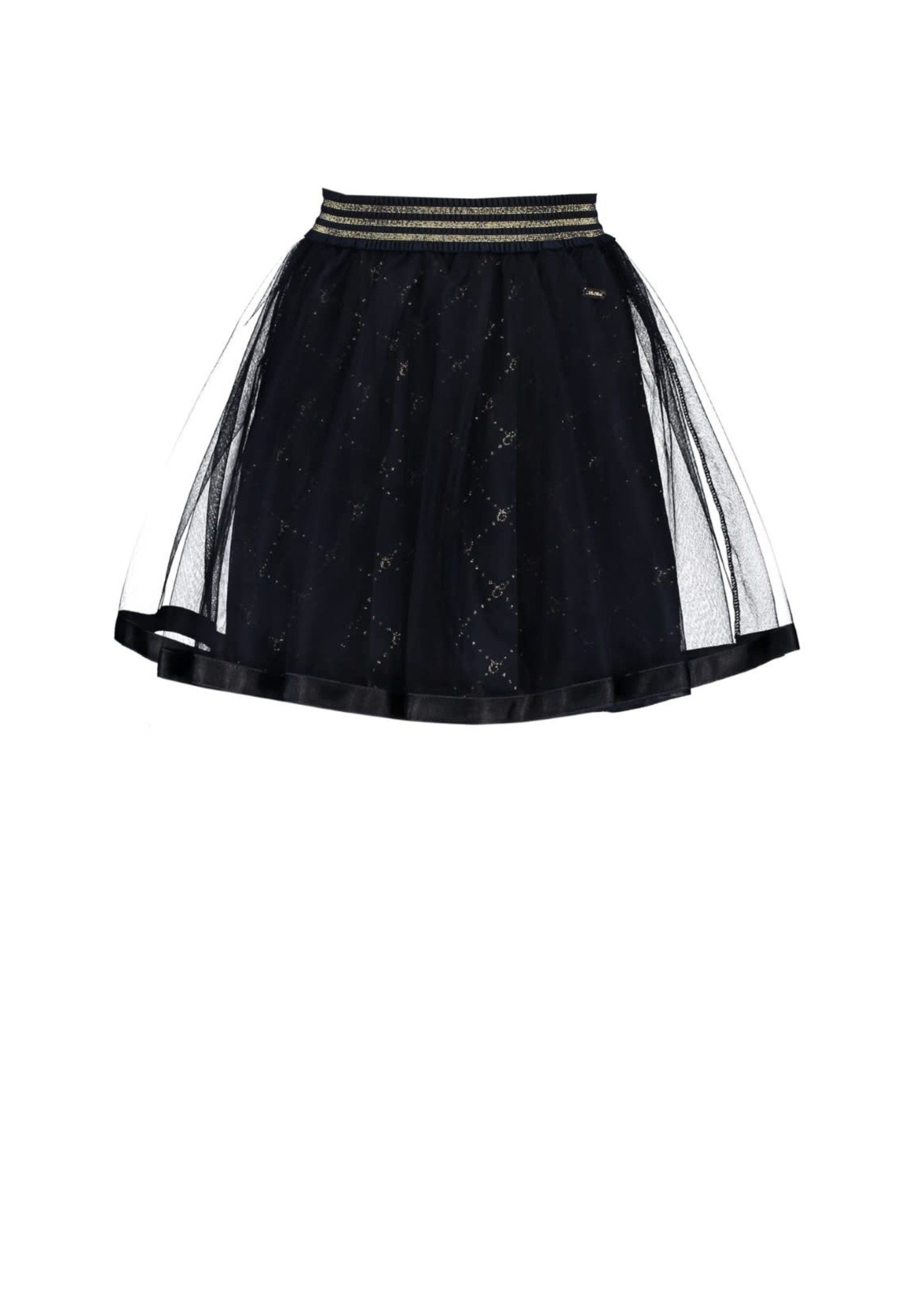 Le Chic Le Chic TAYLOR logo check petticoat C112-5701 Blue Navy