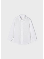 Mayoral Mayoral Basic l/s shirt White - 22 00140