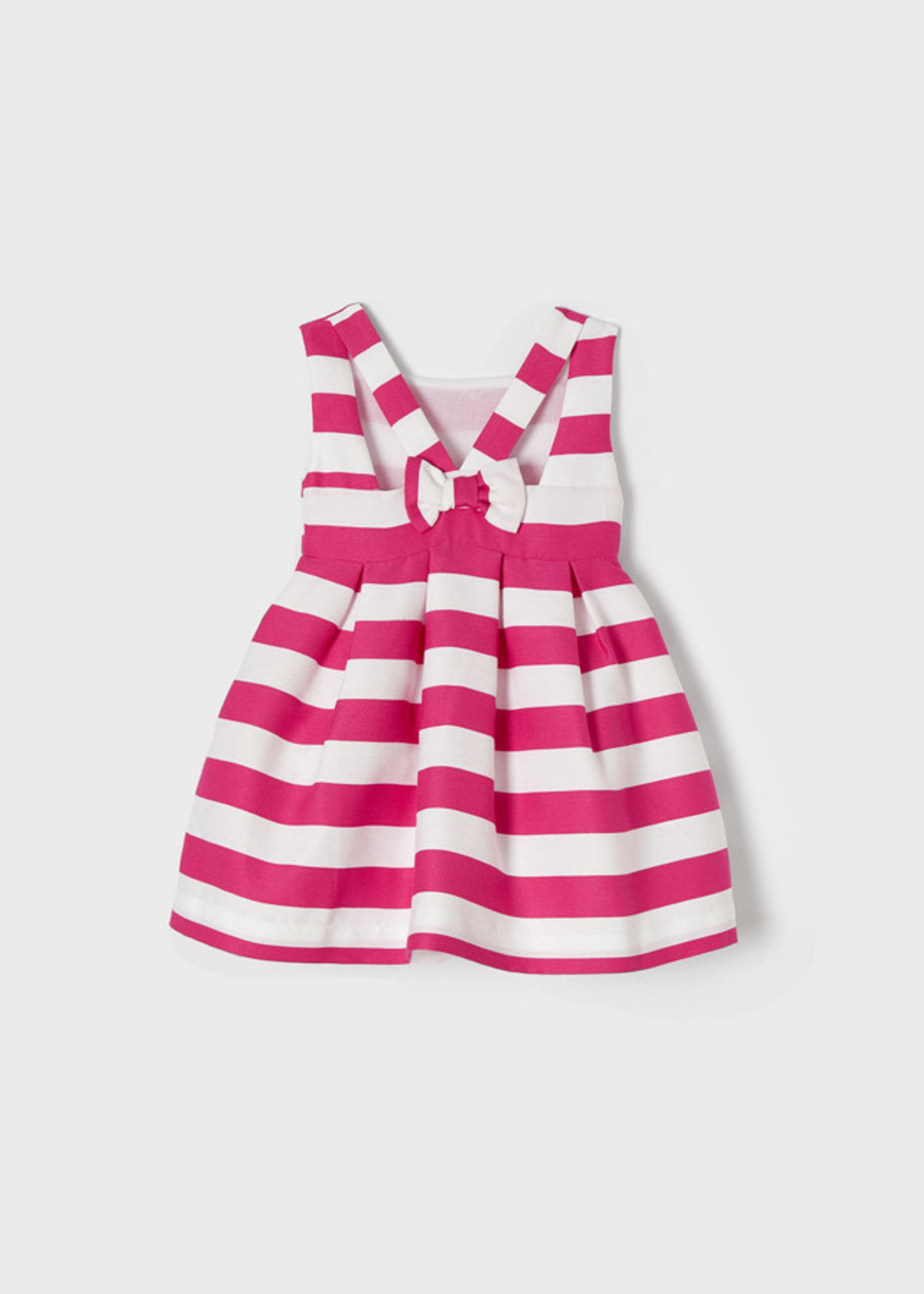 Mayoral Mayoral Stripes dress Fuchsia - 22 03919