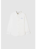 Mayoral Mayoral L/s shirt White - 22 06115