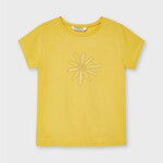Mayoral Mayoral Basic s/s t-shirt Mustard - 21 00174