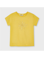 Mayoral Mayoral Basic s/s t-shirt Mustard - 21 00174