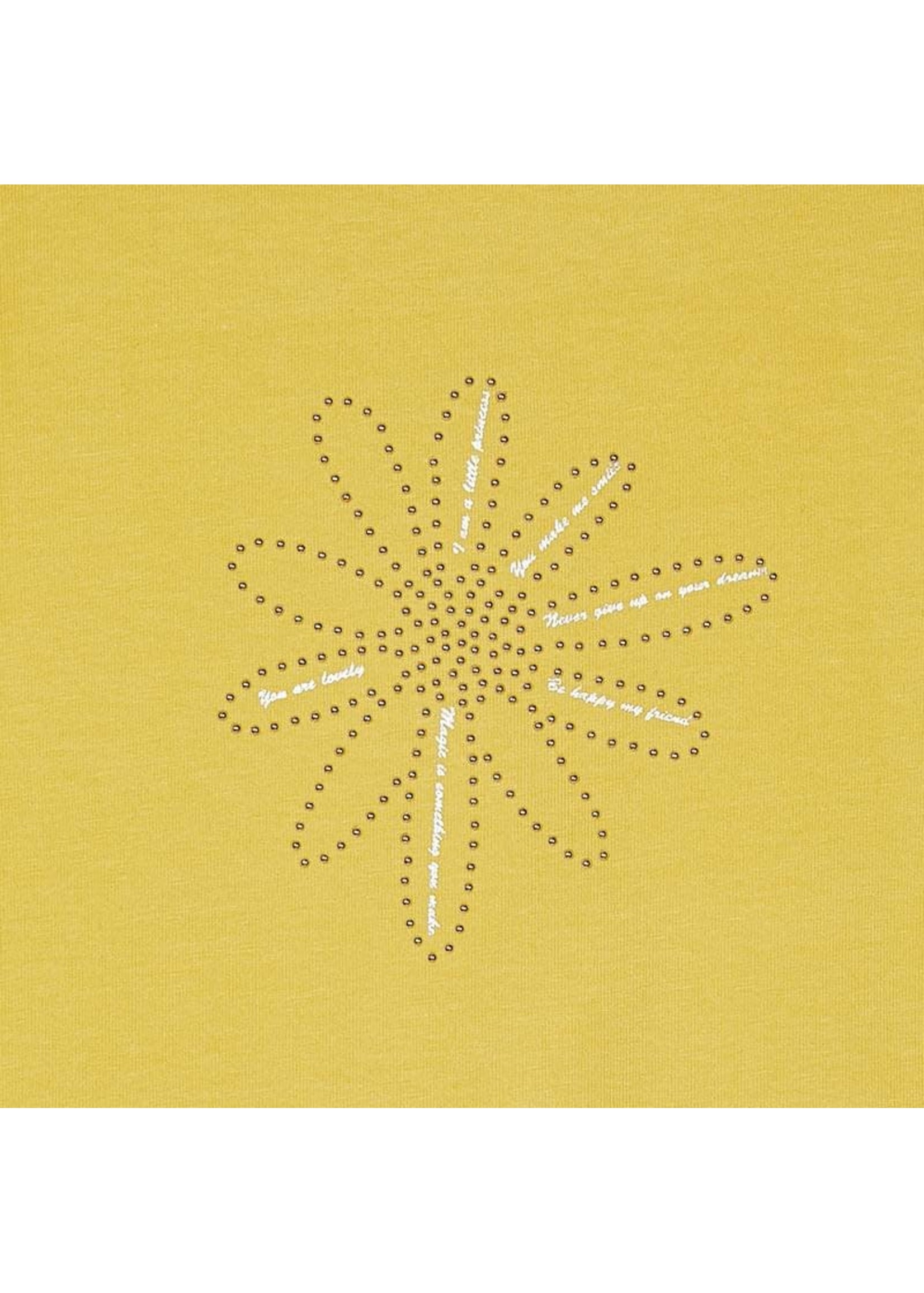 Mayoral Mayoral Basic s/s t-shirt Mustard - 21 00174