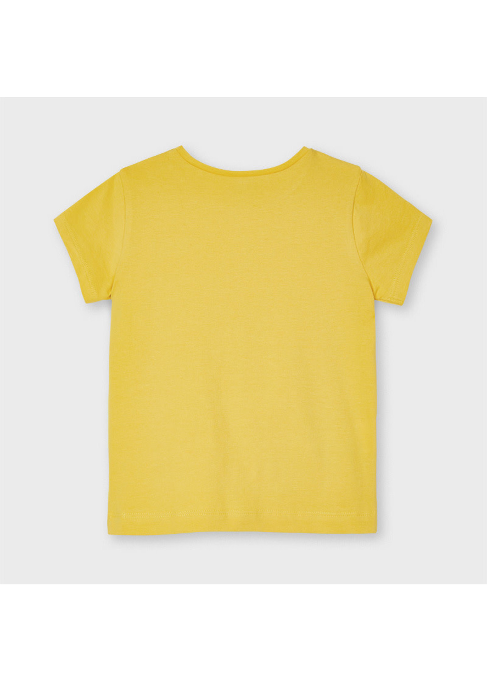 Mayoral Mayoral Basic s/s t-shirt Mustard - 21 00174