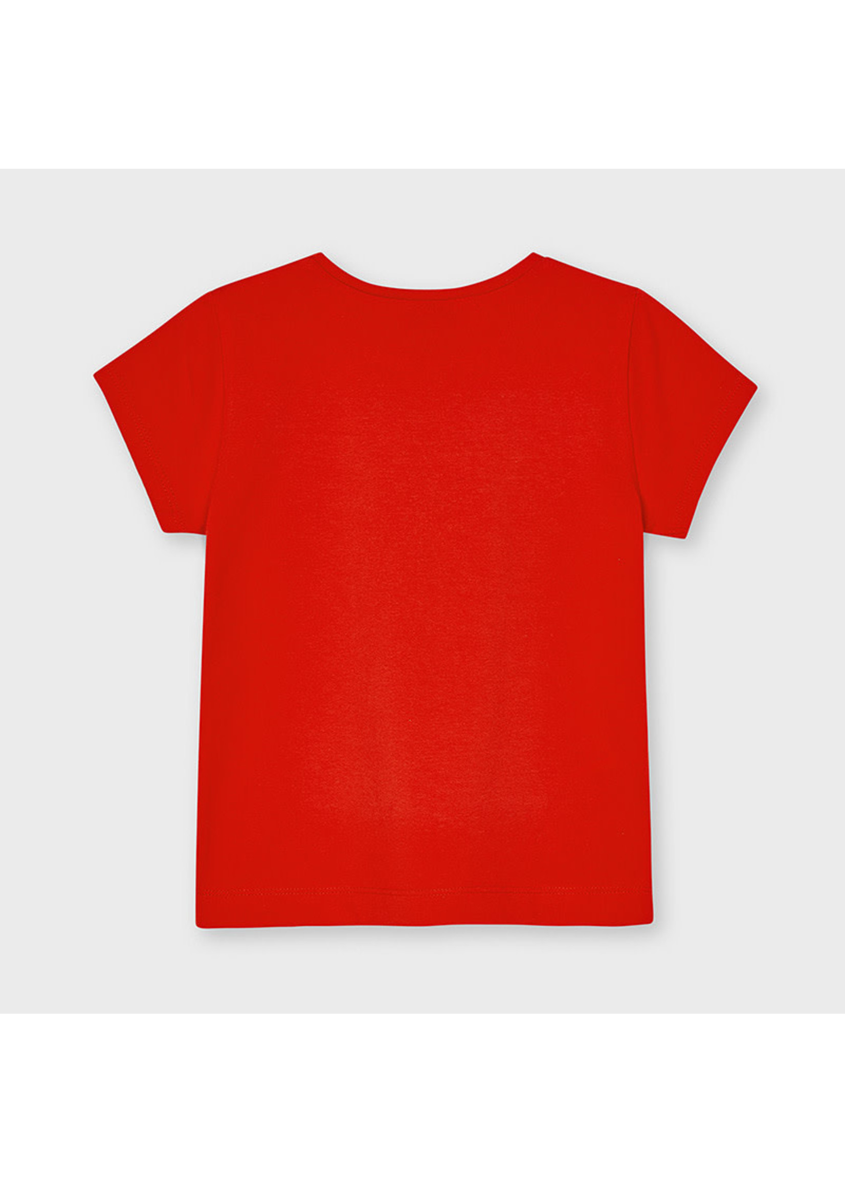 Mayoral Mayoral Basic s/s t-shirt Persimmon - 21 00174