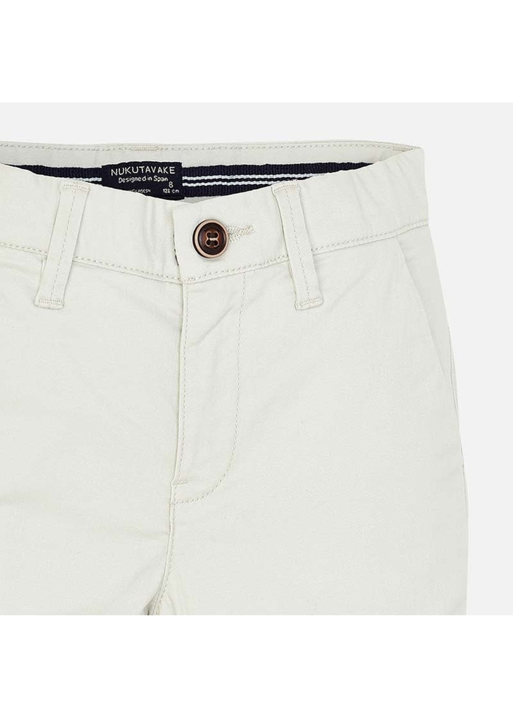 Mayoral Mayoral Basic twill chino shorts Basmati - 00242