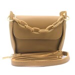 Tasje beige met ketting hengsel