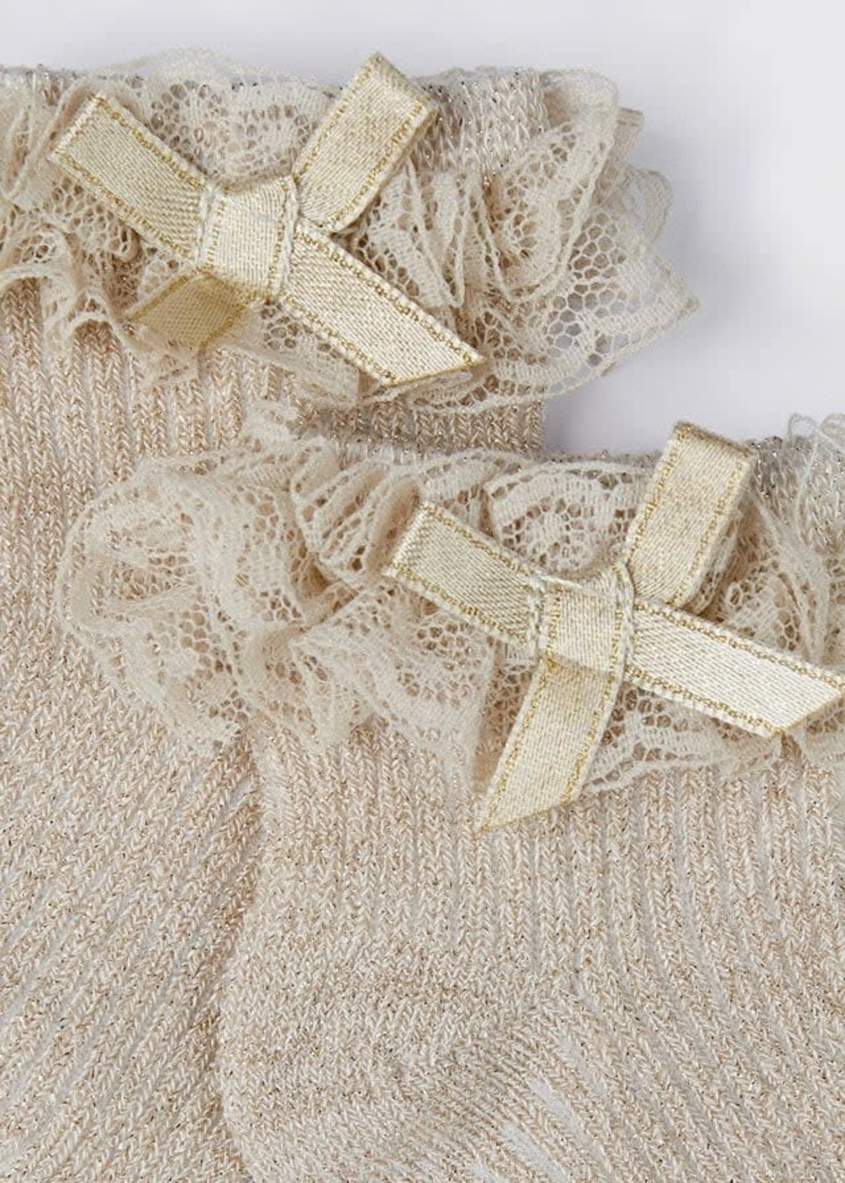 Mayoral Mayoral Ruffle dressy socks Champagne - 22 09480