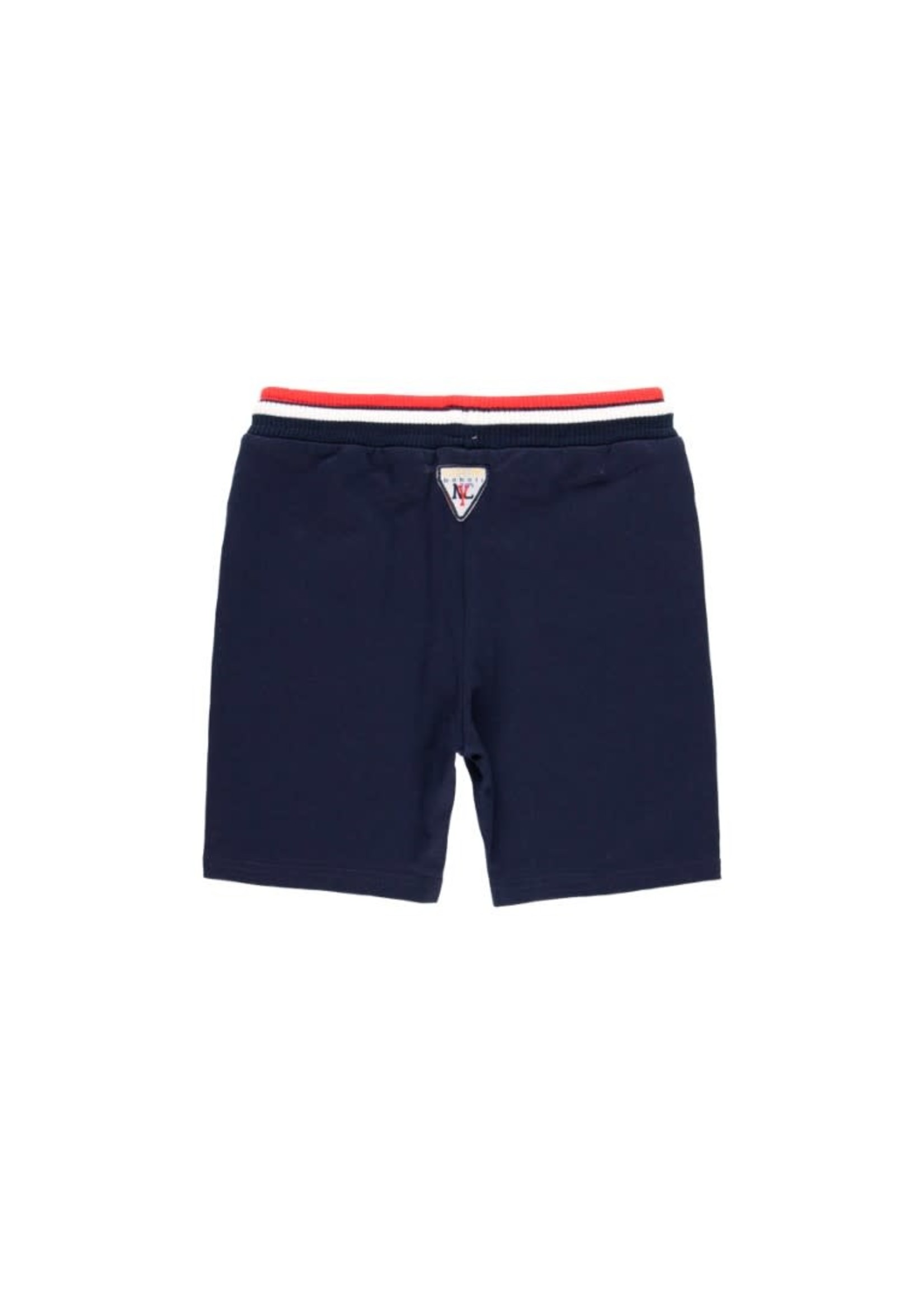 Boboli Fleece bermuda shorts with stripes for boy red 504188